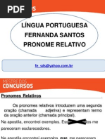 pronomes relativos