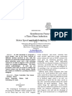 Simultaneous Fuzzy Logic Control of a Three Phase Induction Motor Speed and Soft Switching DC Link