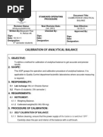 6.calibration of Analytical Balance