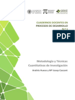 Metodología y Técnicas Cuantitativas de Investigación - 6060