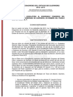 Ley No. 418 de Ingresos Mpio. de Taxco de Alarcon 2014