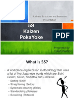 5S Poka Yoke Kaizen