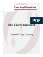 Boiler Efficiency Measurement