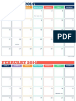 ColorBlock CalendarHolidays