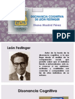 Disonancia Cognitiva de León Festinger