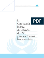 Contitución política de Colombia 1991 (1)