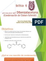 Práctica 6 Síntesis de Dibenzalacetona