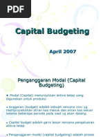 Download Kuliah 7 Capital Budgeting by restu cahya rimbawan SN21071088 doc pdf