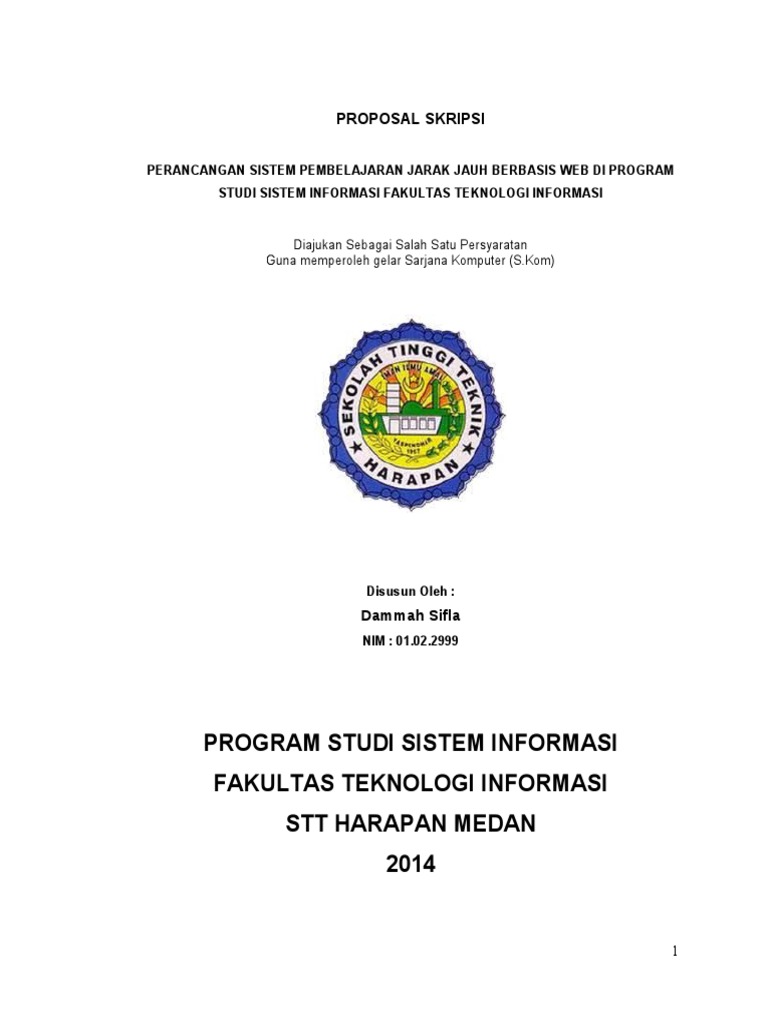 Contoh Proposal Skripsi