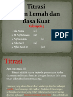 Asam Lemah Dan Basa Kuat