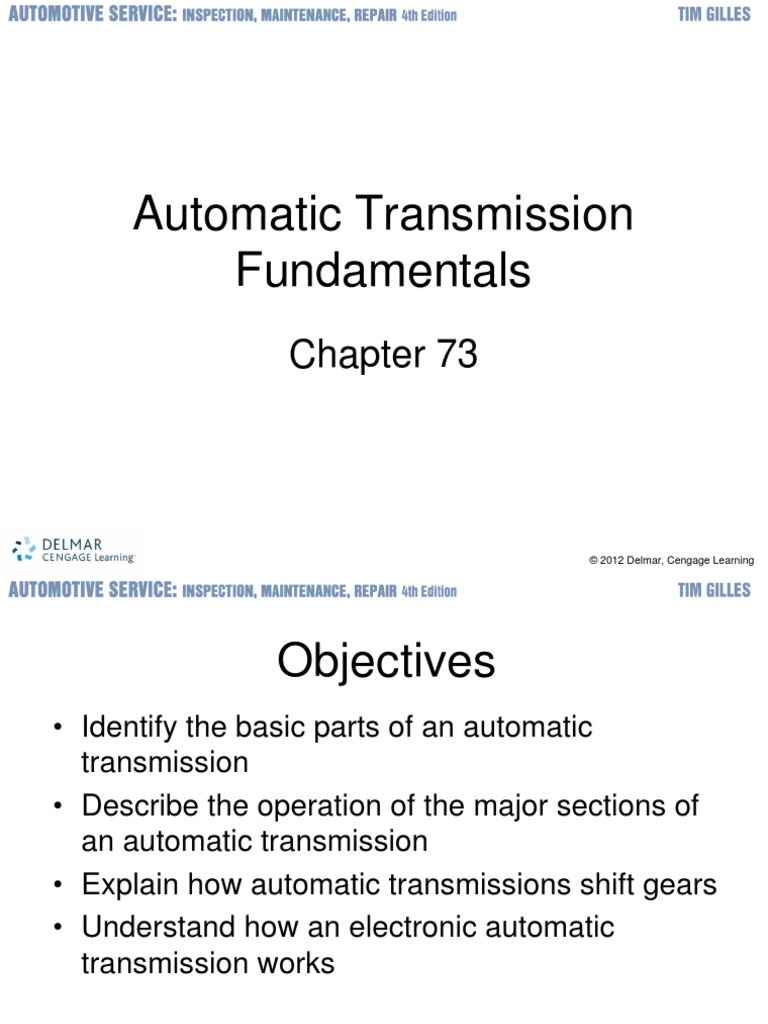 Automatic Transmission Fundamentals Guide | PDF | Automatic ...