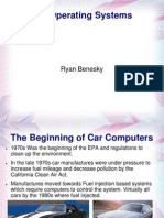 Car Operating Systems: Ryan Benesky