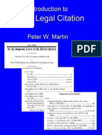 Basic Legal Citations