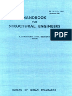 Is- Structural Steel Section Handbook