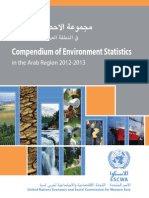COMPENDIUM OF ENVIRONMENT STATISTICS IN THE ARAB REGION 2012-2013