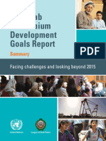 The Arab Millennium Development Goals Report Facing Challenges and Looking Beyond 2015 