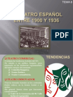 EL TEATRO ESPAÑOL ENTRE 1900 Y 1936 Definitivo