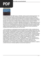 A Cultura Do Renascimento Na Italia de Jacob Burckhardt