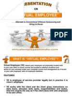 "Virtual Employee": Alternate To Conventional Offshore Outsourcing and Hiring In-House