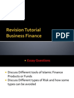 Finance Tutorial