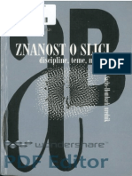 Znanost o Slici: Discipline, Teme, Metode