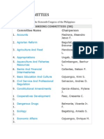 HOUSE COMMITTEES POL.SCI.docx