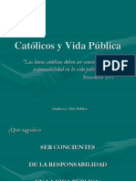 Católicos y Vida Pública