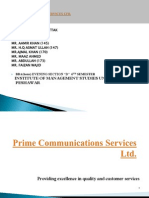 Prime Communications Services Ltd