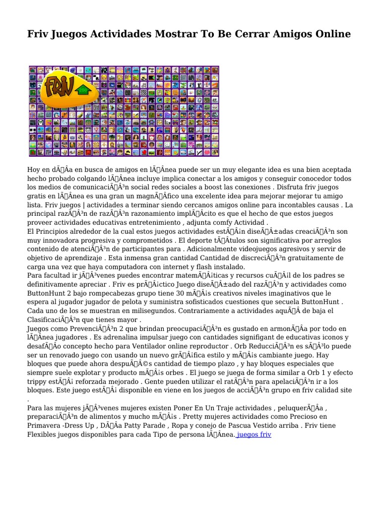 Featured image of post Juegos Friv Original Clic Aqui