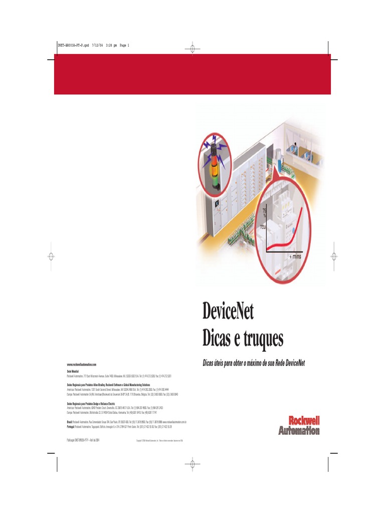 DeviceNet Dicas e Truques PDF | PDF | Engenharia de Controle | Ethernet