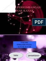 Faktor Perkembangan Kanak-Kanak