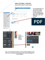 Weebly - Adding Student Buttons