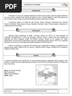 APOSTILA geografia da Paraíba