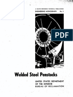 BoR Welded Steel Penstocks