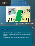 Mobilidade da população  c. guião 13-14 - Areal