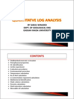 Quantitatif Log Analysis Simple