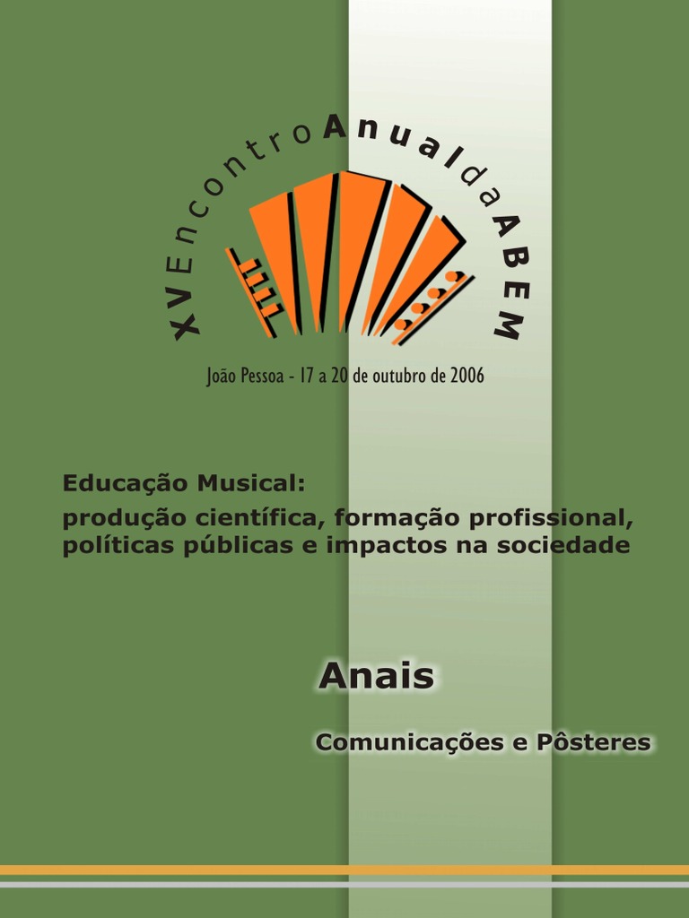 Abem 2006 PDF Pedagogia Educação Musical