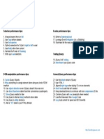 J Query Performance Cheat Sheet