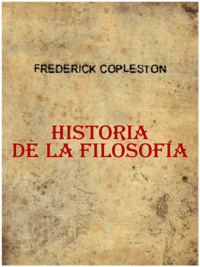 Copleston Frederick-Historia de La Filosofía I | PDF