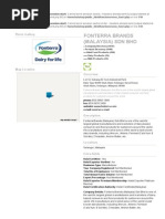 Fonterra Brands (Malaysia) SDN BHD