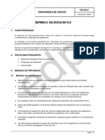 FSS06-01 - Emprego de Explosivos