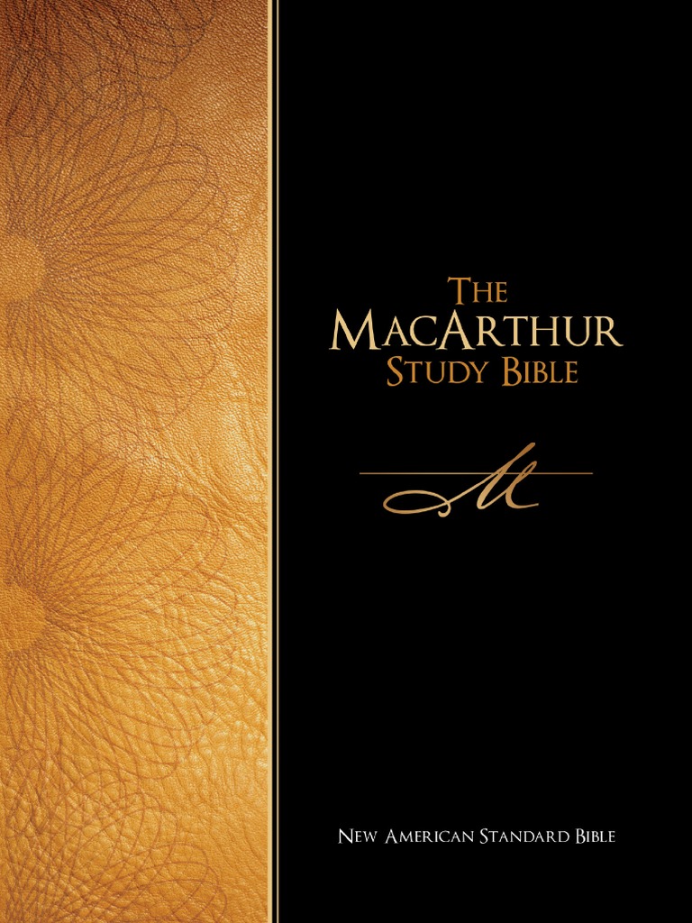 MacArthur Study Bible PDF Gospel Of John Gospels