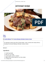 Lamb With Fried Bread Recipe
