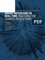 Brand Messaging in Real time