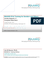MAAWG IPv6 Training 2010-10 All Segments