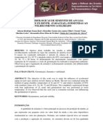 RESPOSTA FISIÓLOGICAS DE SEMENTES DE APULEIA MOLARIS SPRUCE EX BENTH. (FABACEAE), SUBMETIDAS AO ENVELHECIMENTO ACELERADO