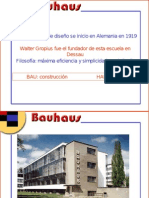 presentación escuela de diseño bauhaus