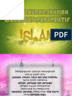 Pembangunan Sahsiah Mengikut Perspektif Islam