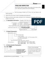 VFD-M Series AC Drive Receiving and Inspection Guide