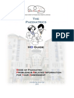 The Pediatrics HO Guide